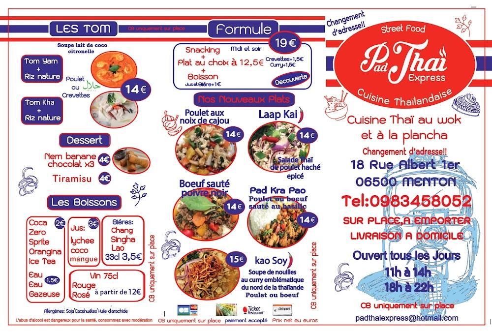 Pad thai express - Menu Image 2